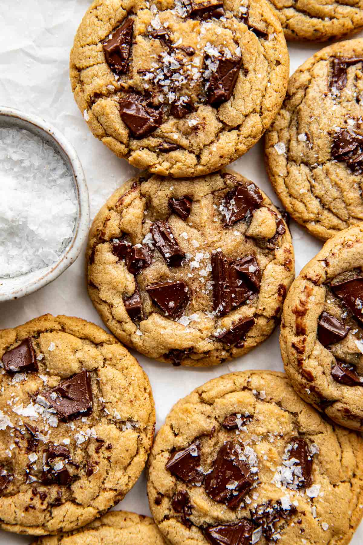 brown butter dark chocolate chunk cookies recipe - Article 1